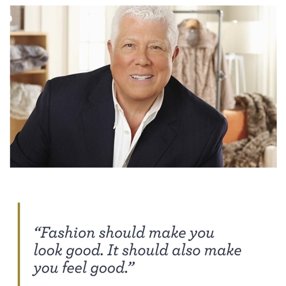 New Dennis Basso Luxury Crepe Navy Bracelet Jacket Size 18W - Picture 7 of 14